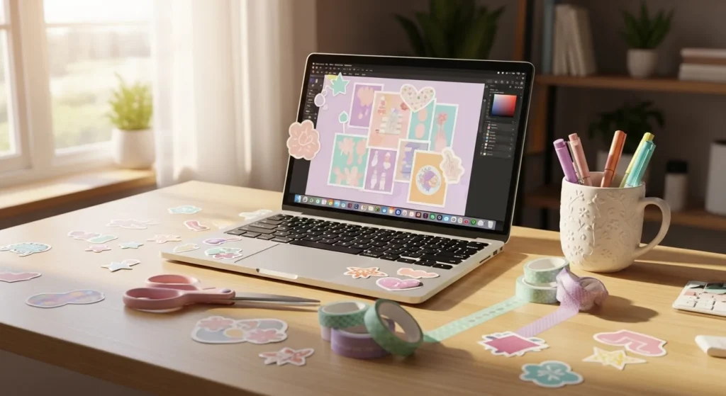 How to Make Aesthetic Stickers That Look Professionally Made