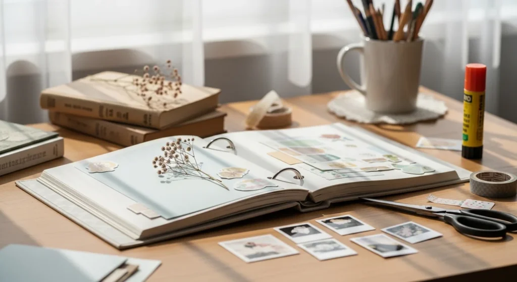 11 Simple Scrapbook Ideas That Turn Out Elegant and Clean
