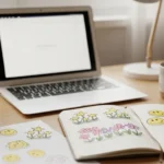 How to Draw Aesthetic Stickers Step-by-Step for Beginners