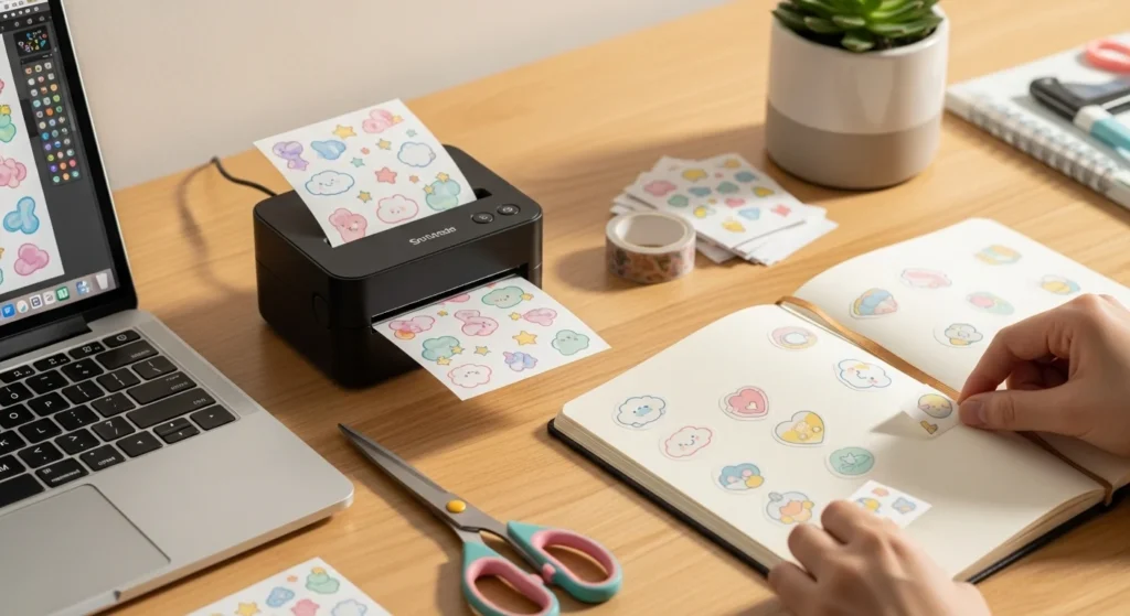 How to Print Aesthetic Stickers at Home Without Hassle