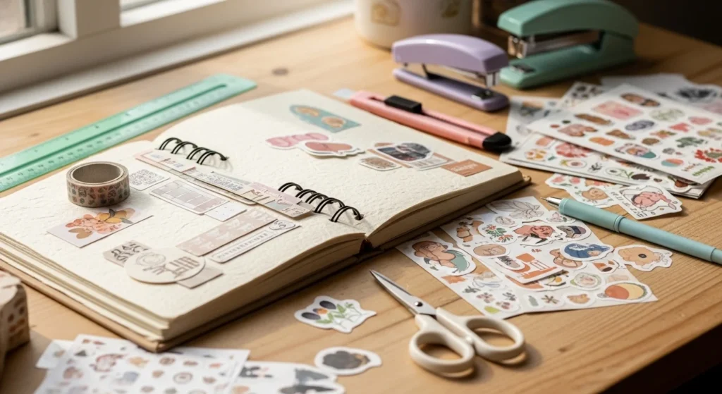 How to Cut Aesthetic Stickers by Hand Neatly and Easily