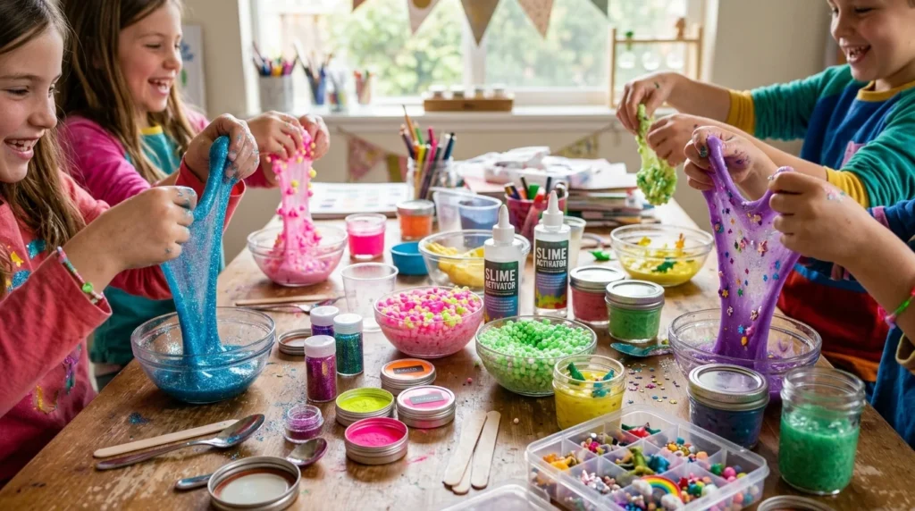 11 DIY Slime Craft for Kids for Bright and Creative Playtime