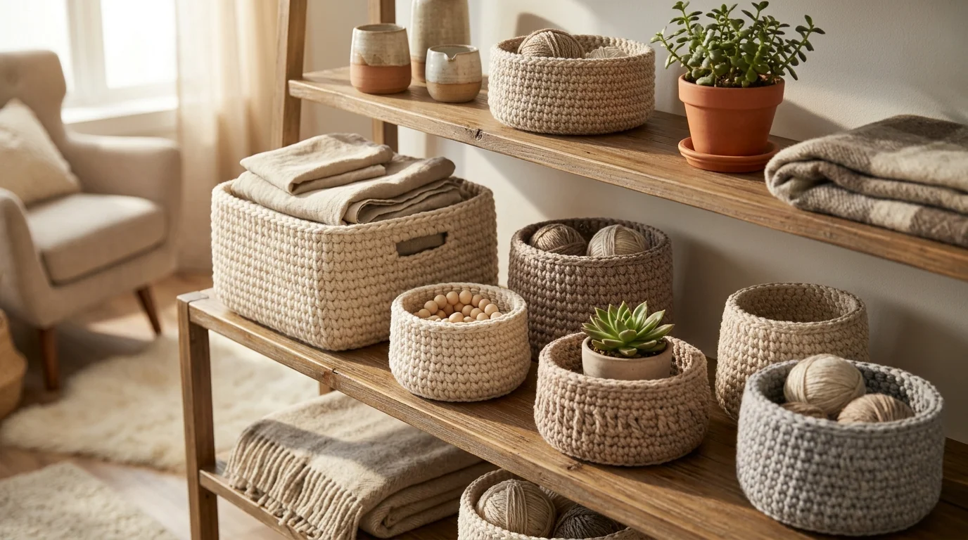 11 Crochet Basket Ideas That Blend Style with Everyday Function ...