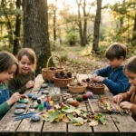 12 Nature Crafts for Kids for Creative Outdoor Activities